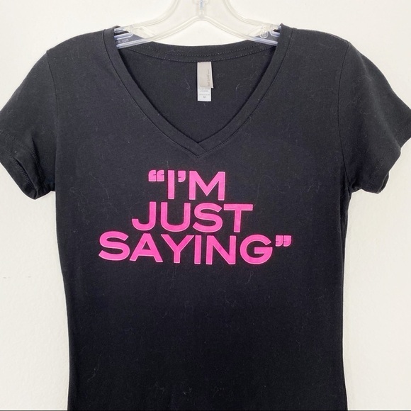 Next Level Graphic Tee Shirt Black Size M - Picture 7 of 7